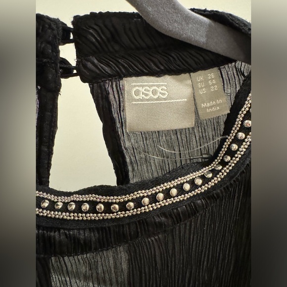 ASOS Curvy Chiffon Skater Dress - Picture 4 of 10